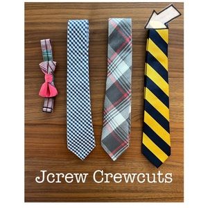 ❤️ NWT JCREW CREWCUTS Ties Bow Tie LOT 📚🚀